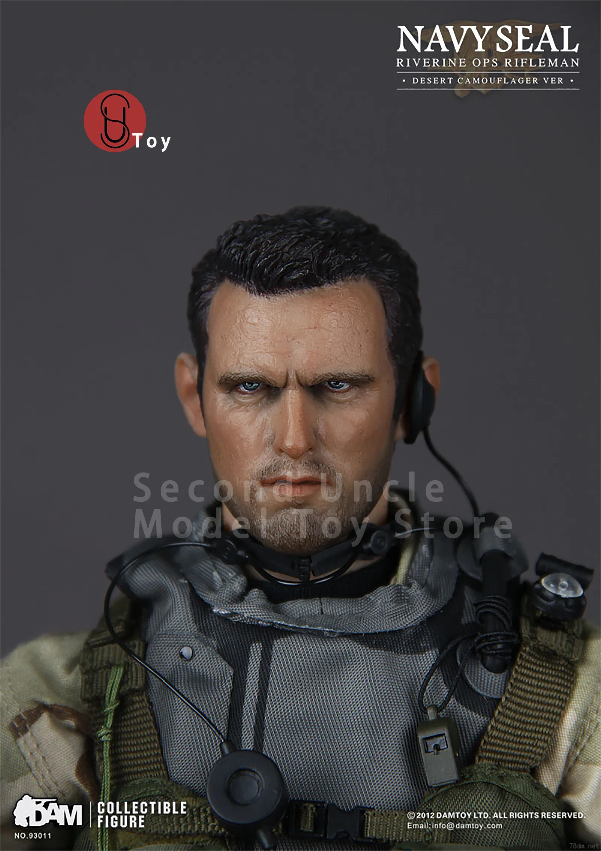 DAMTOYS DAM 93011 1/6 NAVY SEALS Riverine OPS Rifleman Desert