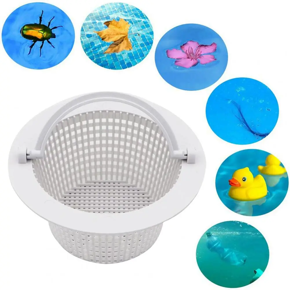 Skimmer Basket 2Pcs Useful Sturdy Lightweight  Pool Filter Basket Skimmer Pool Accessories