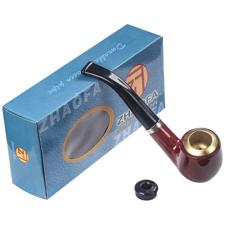 New Vintage Durable Solid Classic Pipe Smoking High Quality New Design Tobacco Pipe Free Smoke Smoking Accessories Popular