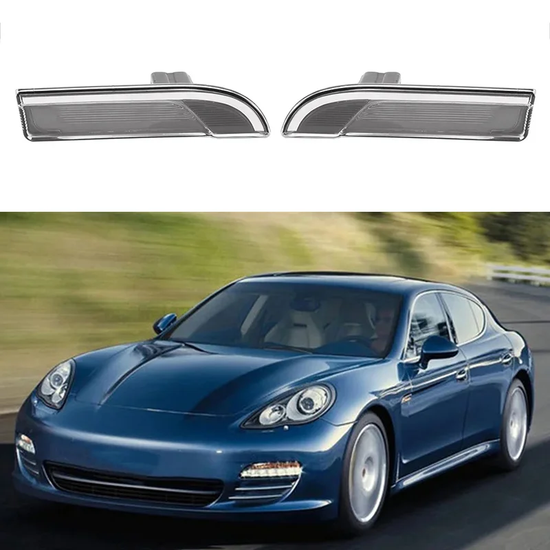 

Пара левых и правых брызговиков в сборе для Porsche Panamera 970 2010 2011 2012 2013 2014 2015 2016 боковой маркер указателя поворота