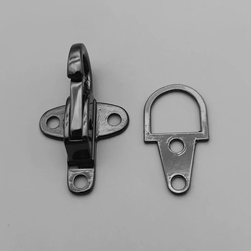 High Quality Metal Bag Hanging Buckle Pair Buckle Coat Belt Down Jacket Decoration Backpack Accessories Buckle 2/5/10pcs/bag 4