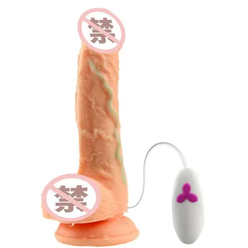 Heating Simulation Penis Dildo Vibrators for Women Penis Gun Machine Automatic Thrusting Female Masturbation Device Sex Toys 4