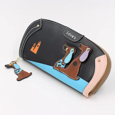 Custom pet portrait zip around long women hand painted coin purse, Per –  купить на Ярмарке Мастеров – GTZTDCOM