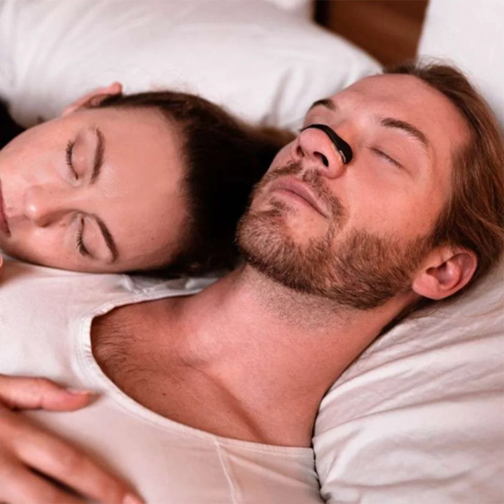 Bandes nasales magnétiques, pince nasale Anti-ronflement, kits de démarrage de dilatateurs de respiration nasale, augmente l'admission d'air améliore le sommeil 2