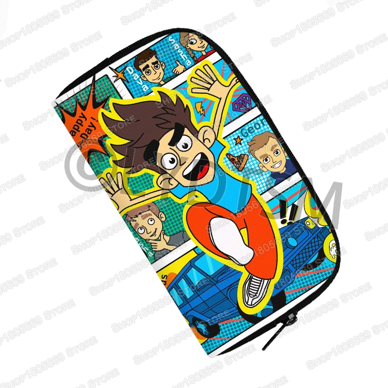 Colorful Cartoon Long Wallet and Phone Holder