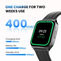 Montre connectée HAYLOU Watch 3 avec appels vocaux, écran AMOLED 1,85'', suivi de la santé 24h/24, plus de 150 modes sportifs, étanche 1ATM 6