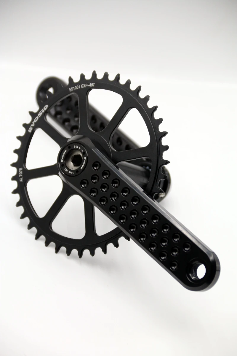 EVOSID Rennrad Kurbel 160/165/170mm 3nail Direct Mount Kurbelgarnitur 11/12 Geschwindigkeit Kies Fahrrad Kettenblatt Faltrad Eingriffe Kurbel – Detail 13