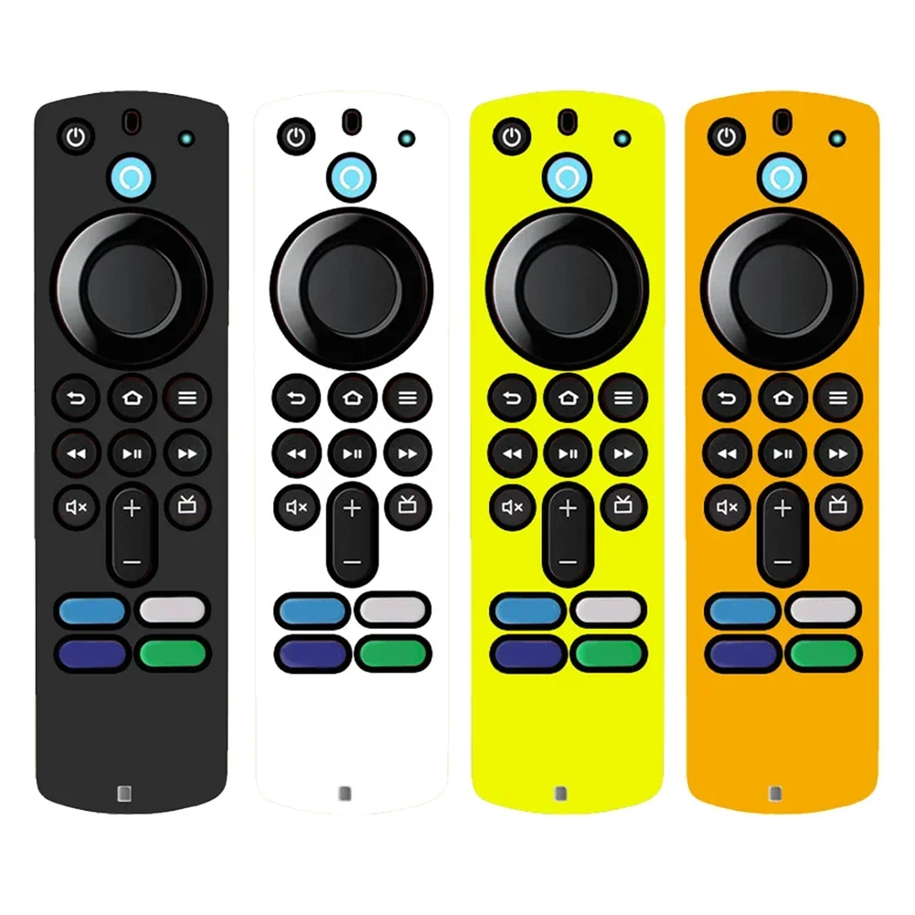 Silicone Remote Case Luminous Lightweight Shockproof Resistant for Amazon Fire TV Stick (3rd Gen) L5B83G Replacement Cover
