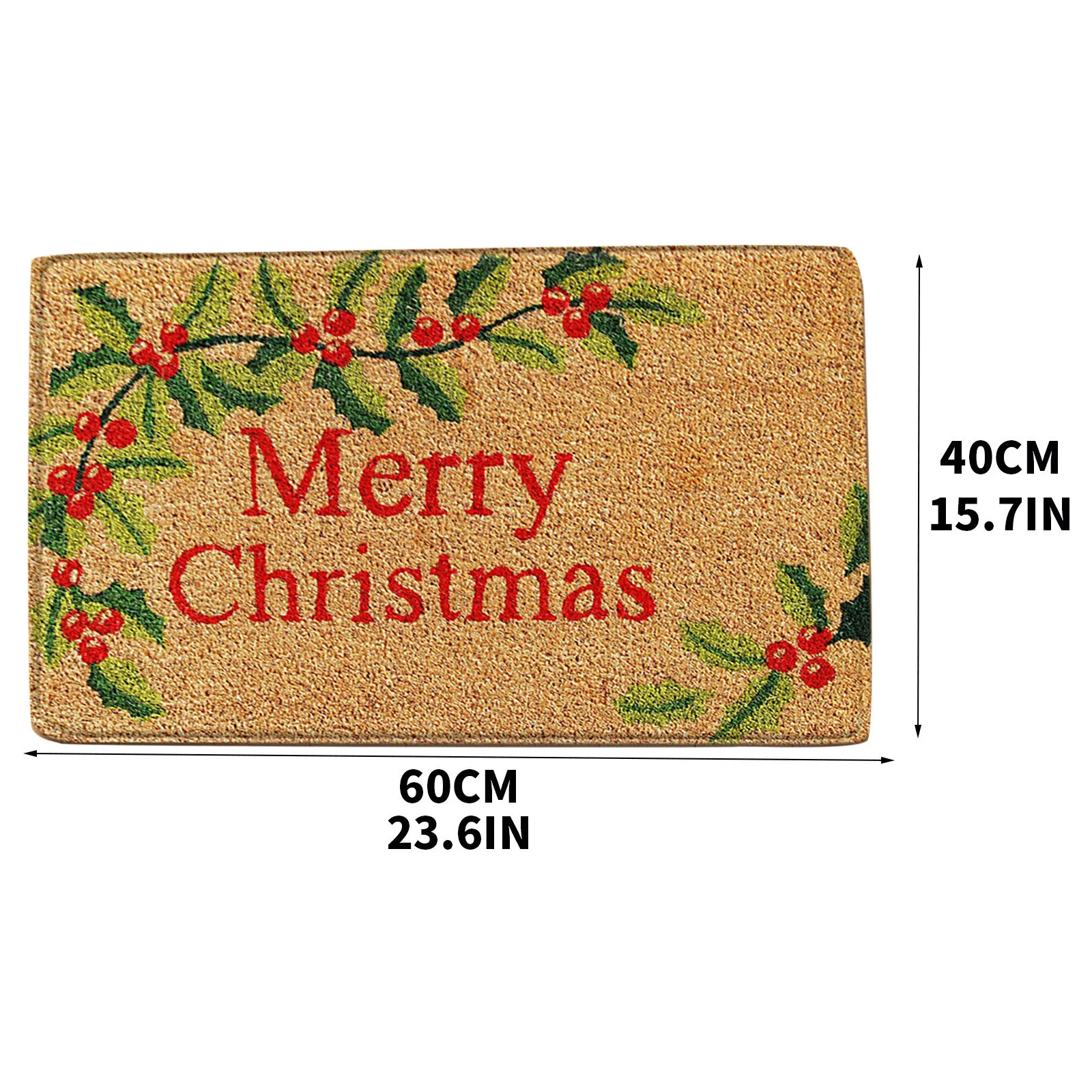 Christmas Door Mat Outdoor Welcome Mat for Front Door, Merry Christmas  Doormat Non-Slip PVC Mat, 24x16 inches Winter Doormat - AliExpress