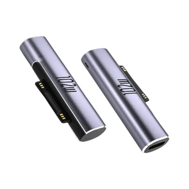 Per Microsoft Surface X 8 7 6 5 4 3 Go Book To Usb Type C Pd Adapter Tablet Convertitore Di Spina Di Ricarica Rapida Accessori Per Laptop