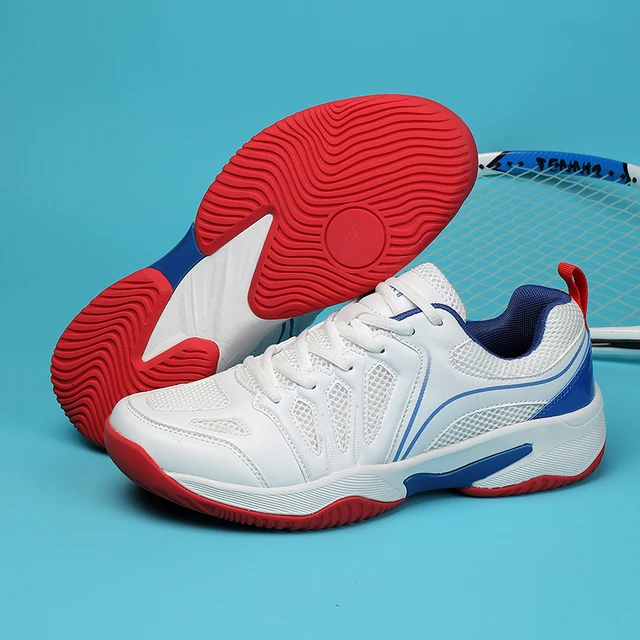 New Men's Volleyball Shoes Outdoor Fitness Badminton Sports Shoes Mesh Breathable Tennis Shoes Indoor Sport Training Sneakers