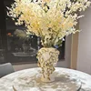 Light Luxury Ceramic Handmade Applique General Vase Electroplated Gold Flower Vase Model House Entrance Ornaments Home Gift 3