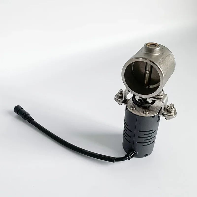 38mm Motorbike Exhaust Sound Valve System Clamp Pipe Connect Remote Controller Switch Button Adjustable Modification Kit