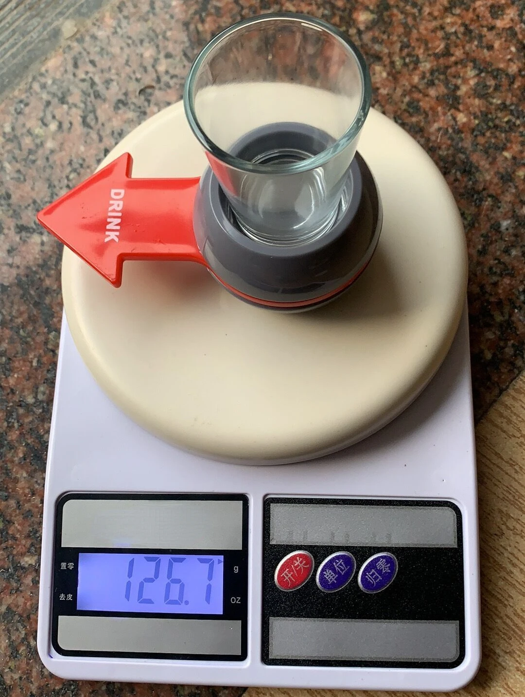 Description Picture 2 of itemAlcoholic Penalty Turntable Toys Russian Roulette Friend Drinking Booster Game Props Bar 2023 Entertainment Atmosphere Supplies