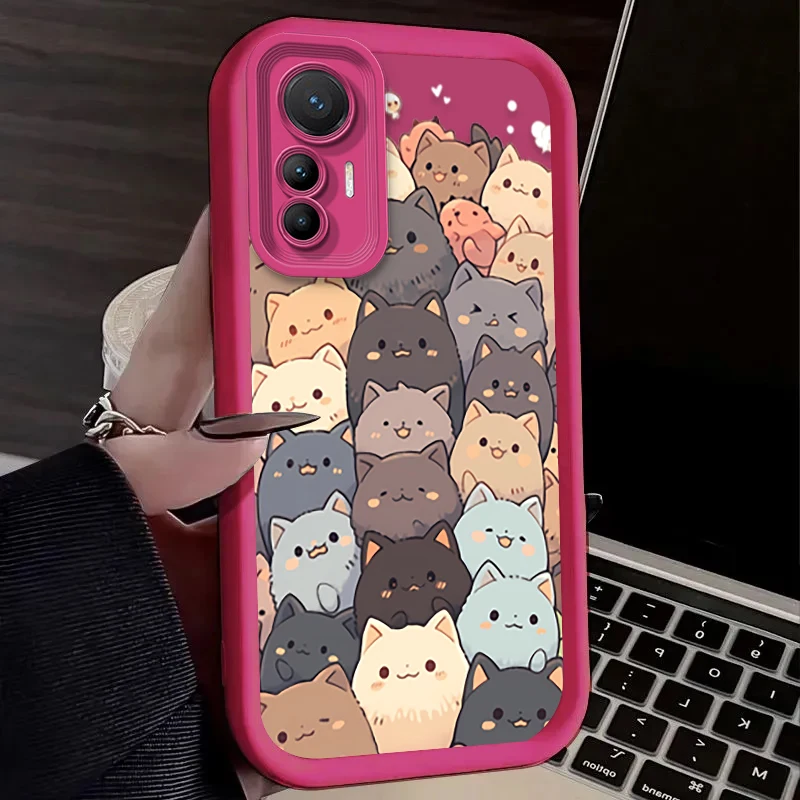Graffiti Little Cat Phone Case Cover