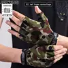 Shooting Fingerless Gloves Half Finger Men Tactical Gloves Anti-Slip Outdoor Sports Bicycle Riding Fitness Gloves 5