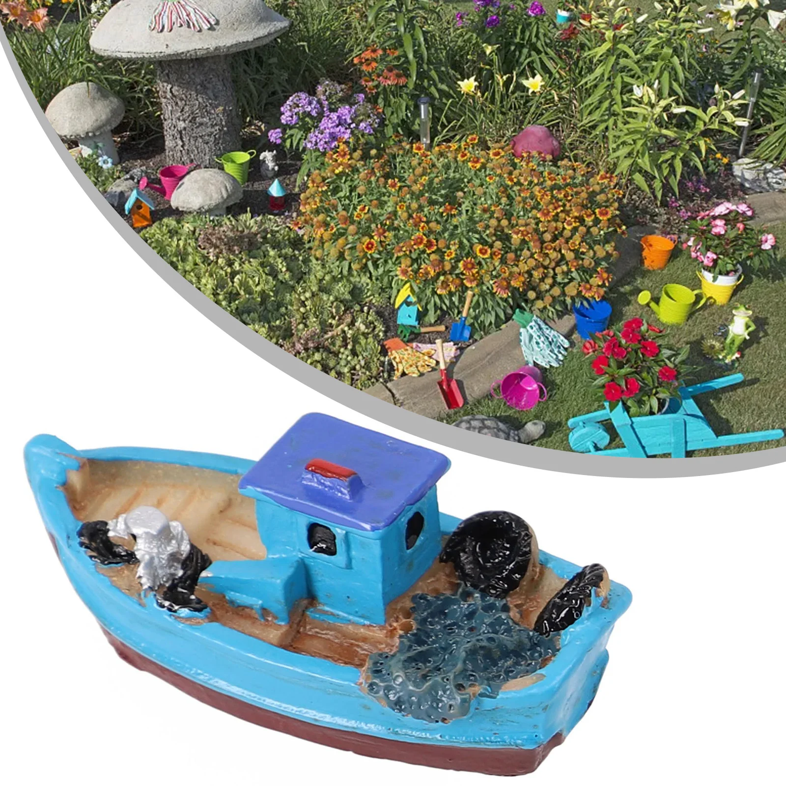 

Craft Home Tabletop Decoration 2*3*5cm At Random Boat Fishing Toy DIY Miniature Mini Model Sale Useful Durable New Hot