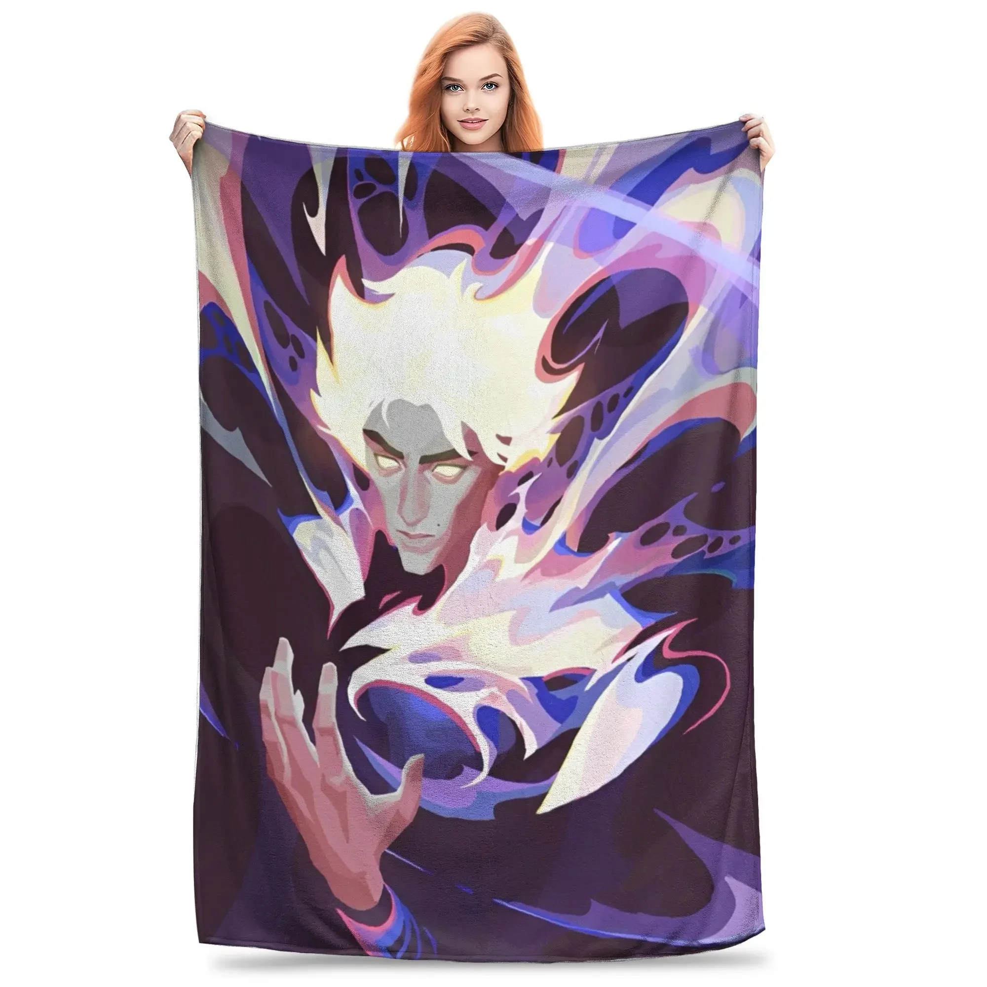 Anime Viktor  Blankets Warm Throw Blankets for winter for home and decoration travel sofa bed solid and soft blanket