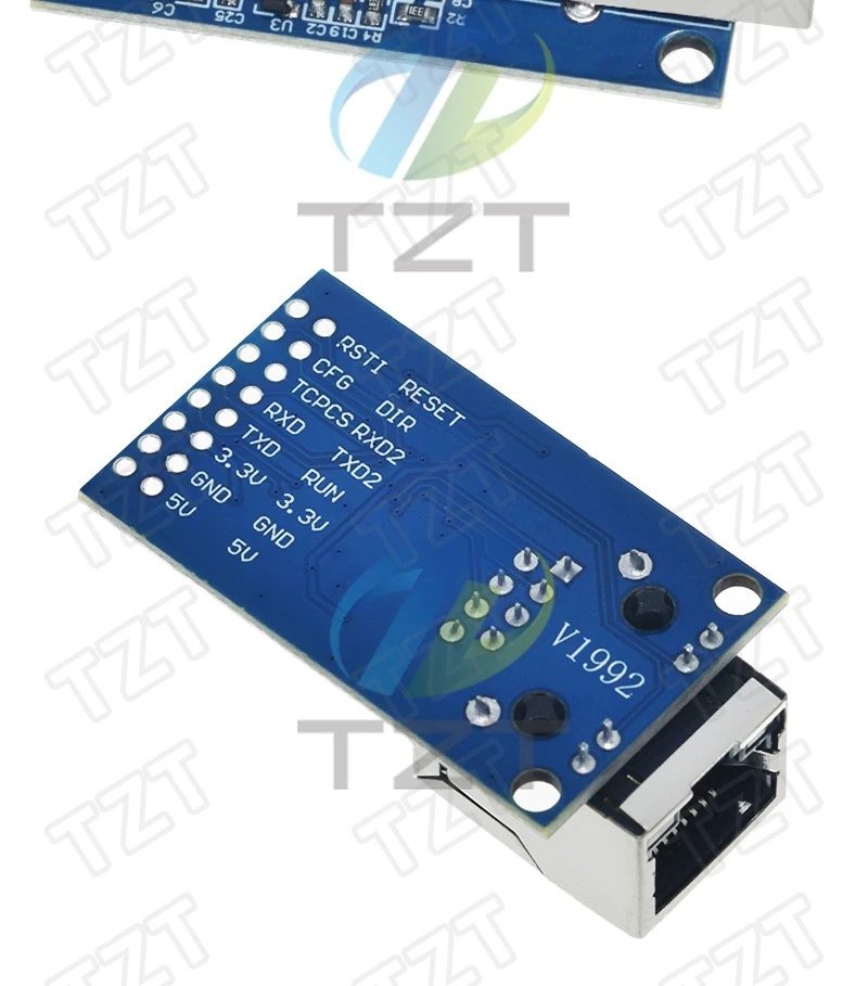 CH9121 Netzwerkmodul UART Serieller Port zu Ethernet-Modul Serieller Server Netzwerkmodul TCP/IP 51/STM32 3,3V 5V – Detail 11