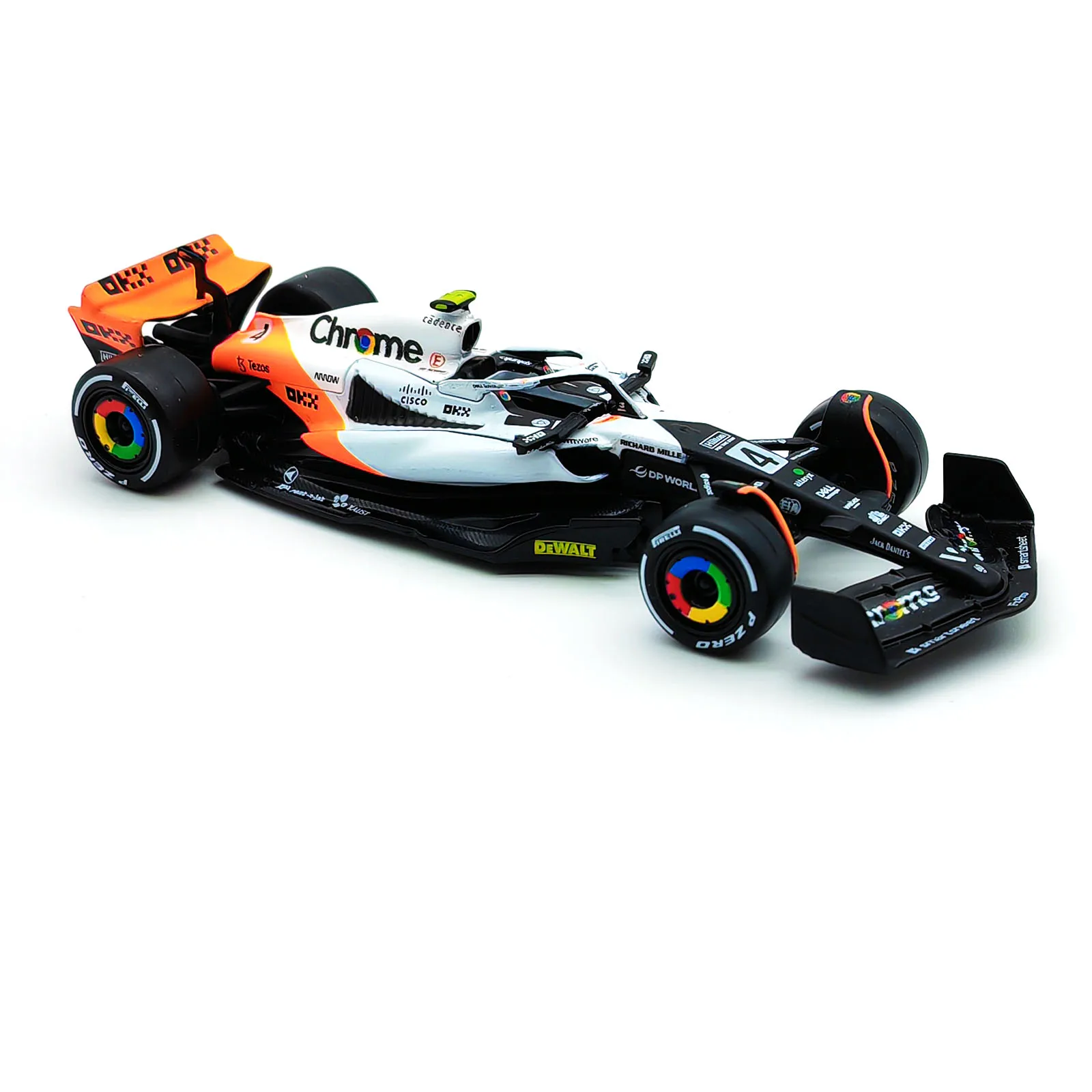 Bburago 1:43 2024 F1 Mercedes-AMG W15 #44 Hamilton Mclaren MCL38 MCL60 Monaco GP #4 Norris #81 Piastri Formula Car Model Gifts 6