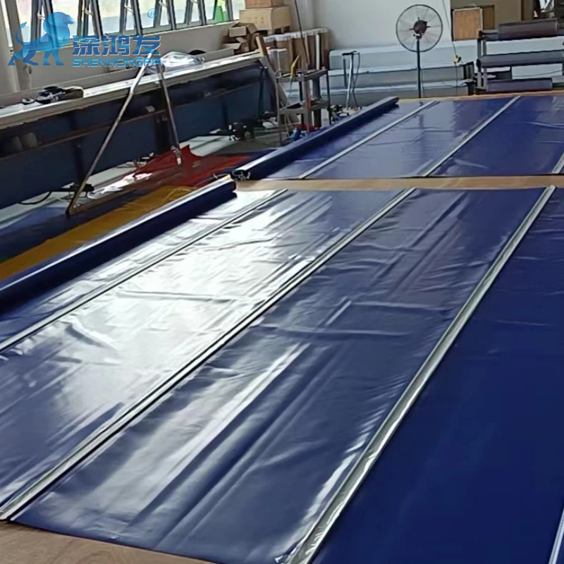 1.2mm Thickness High Speed Door Curtain PVC Soft Plastic Doors Panel Accessories Multi Color Polyvinyl chloride Material