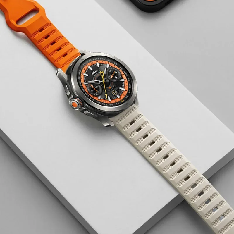 Silicone Sport Watchband - 22mm Strap, Various Models