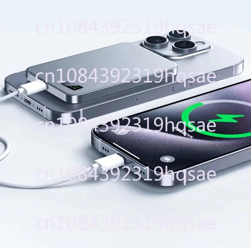 2024 신제품 초슬림 5000mAh 10000mAh 보조배터리 마그네틱 고속 충전기