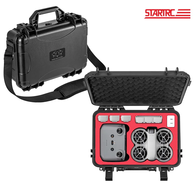 STARTRC Neo Case Waterproof Carrying Hard Case for DJI Drone Neo Fly More Combo with RC-N3 Remote Controller