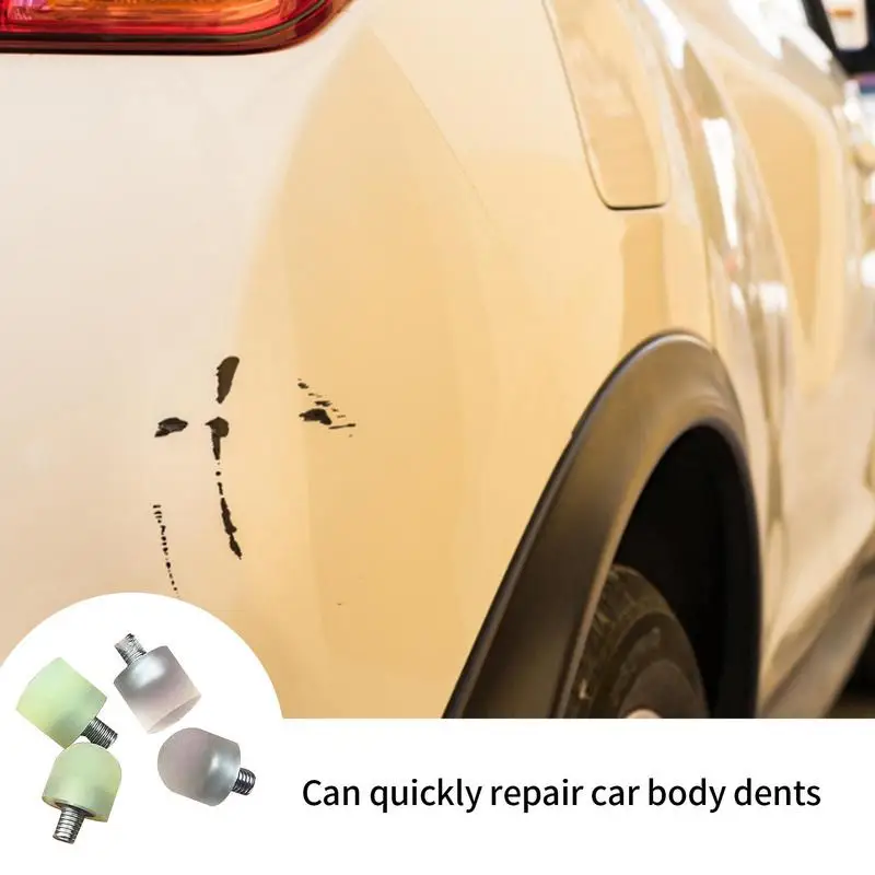 

Smithing Hammer Tips Protective PU Tips 2PCS Impact Resistant Hammer Accessories Anti Wear Dent Repair Tool For Vehicles Sedans