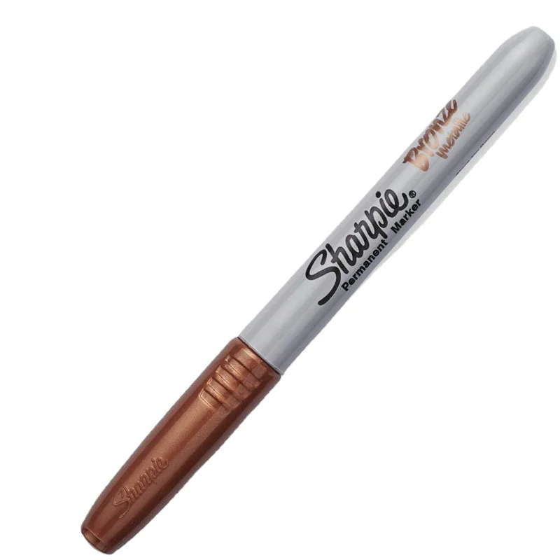 Permanent Marker Pen Marker Pen Sharpie 39100 Paint Markers Oil Permanent Marker Copper Silver Gold Pen 1MM Paint Pen for Almost Any Surface Metal Plastic Glass permanent marker pen,marker pens,permanent marker,permanent markers,paint marker pen,markers pen