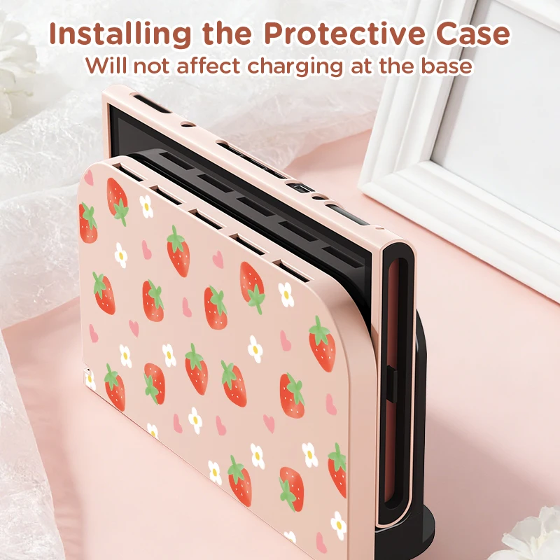 Switch2 Cartridge Dock and Protective Cover Kit - Holds 5 Game Cartridges