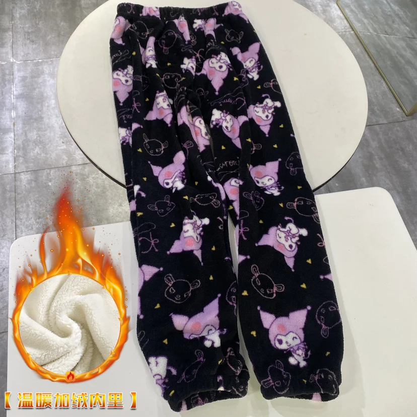 thumbnail image 1 of Nuevos pantalones de casa Sanrio Hello Kitty para mujer, pantalones de pijama de otoño 2023, moda de Anime de dibujos animados, cómodos pantalones Y2K para niña, regalo, 1 of 5