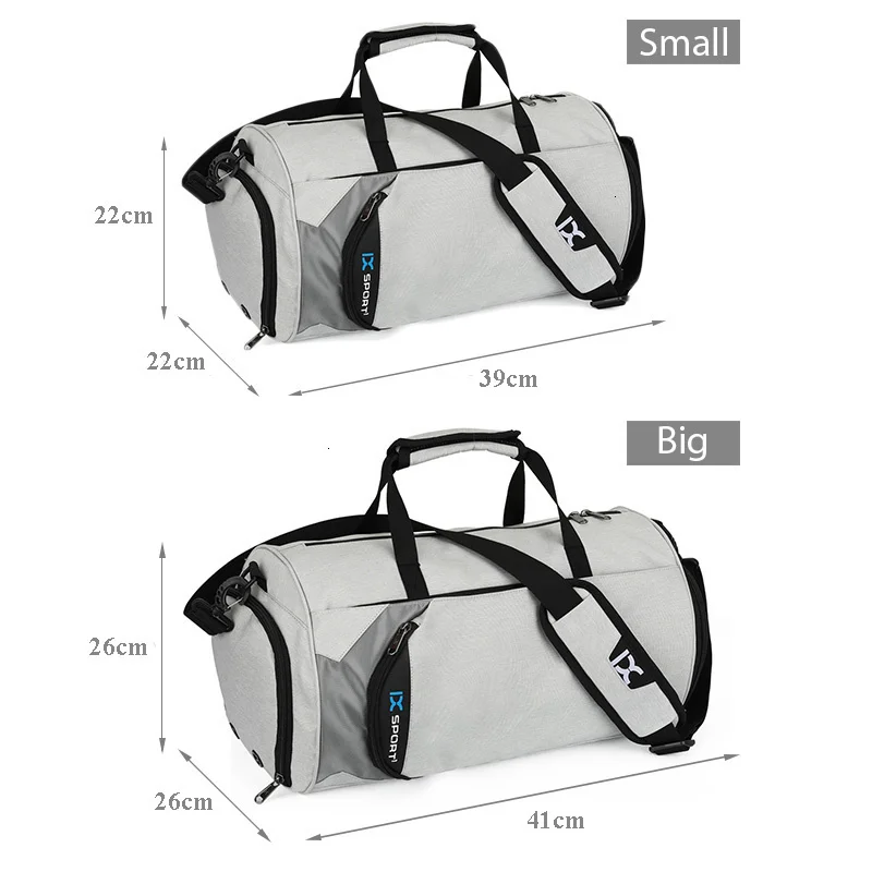 Bolsas De gimnasio para hombre, bolsa De deporte De viaje al aire libre,  multifunción, De separación en seco y húmedo - AliExpress