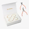 2025 Nouveau Bracelet éternel permanent Bijoux de couple Faites-le vous-même Kit de bracelets de mode Cadeau de Saint-Valentin pour amoureux.