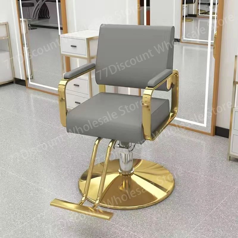 Barber Chair Equipment Makeup Artist Purpose Massage Chairs Full Body Nail Salon Cheap Professional Manicurist Barten Wheels