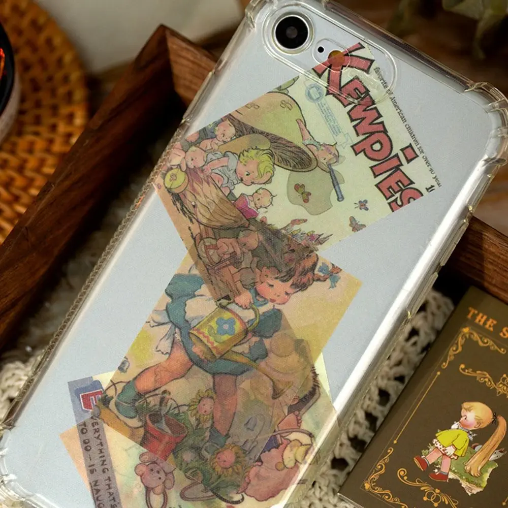 50pcs scrapbooking scrapbook plant aesthetic paper craft paper sheets journaling supplies post card cardcoard scrapbook paper