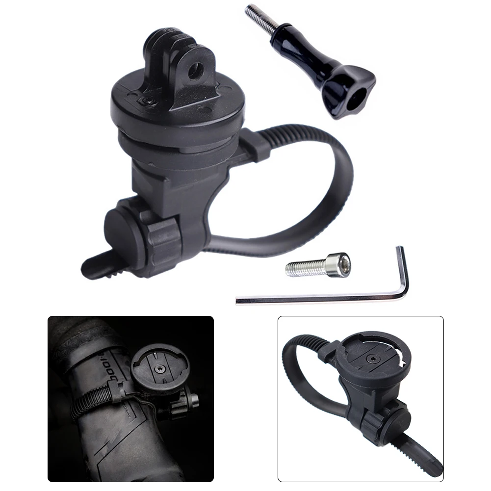 

Sports Camera Mount Bike Camera Holder 1PC 71.5x62mm ABS Bicycle Cycling Front Light Bracket Road Mountain Bike