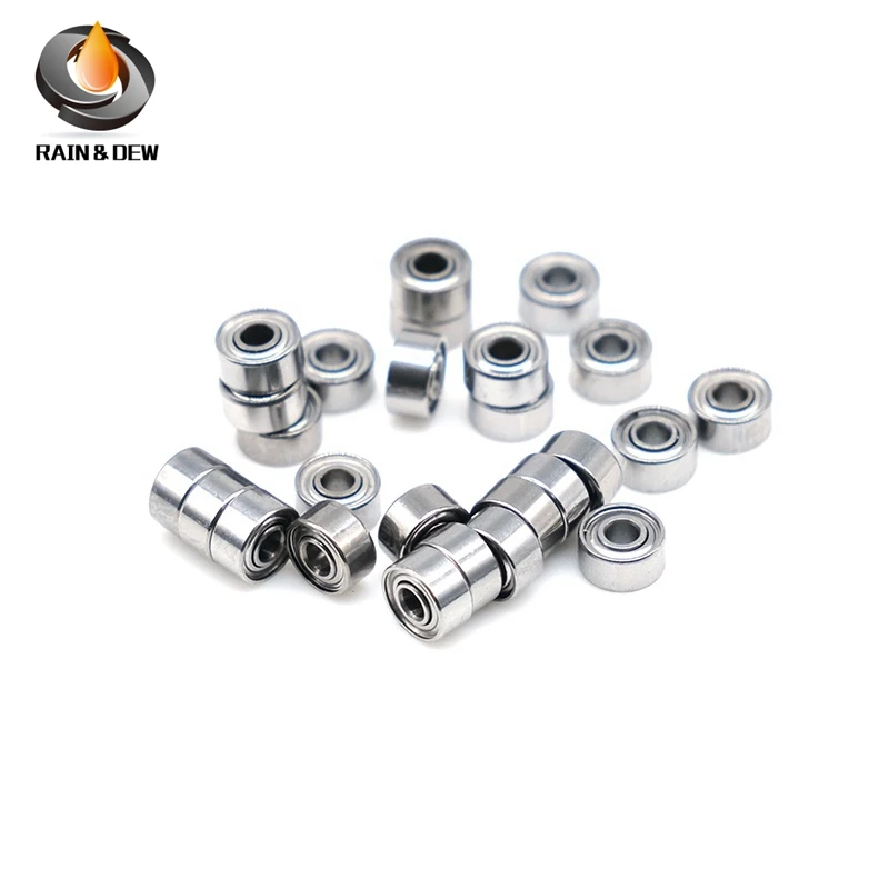 Rolamentos de Esferas Diminutos 681xzz Rolamento Fingerboard Abec-9 1.5x4x2 mm L415zz W68 1.5zz 10 Pcs
