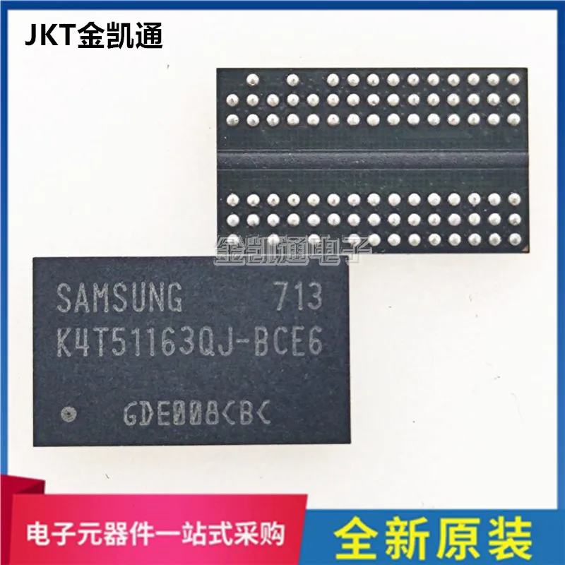 

Original K4T51163QJ-BCE6 BGA84 512Mb flash memory chip flash K4T51163