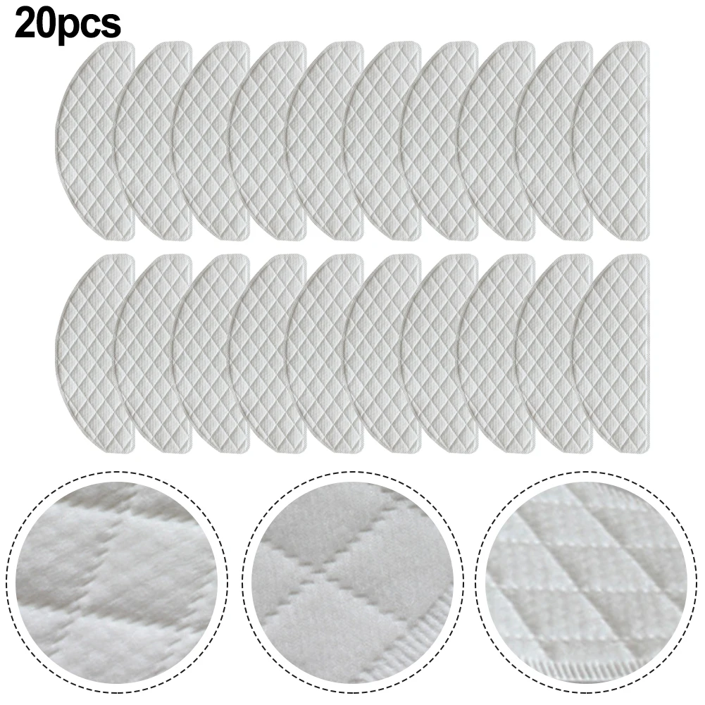 20pcs Disposable Cleaning Mop Cloth For Imou L11-A L11 Vacuum Cleaner Mopping Pads Replacement Parts Accessories 2