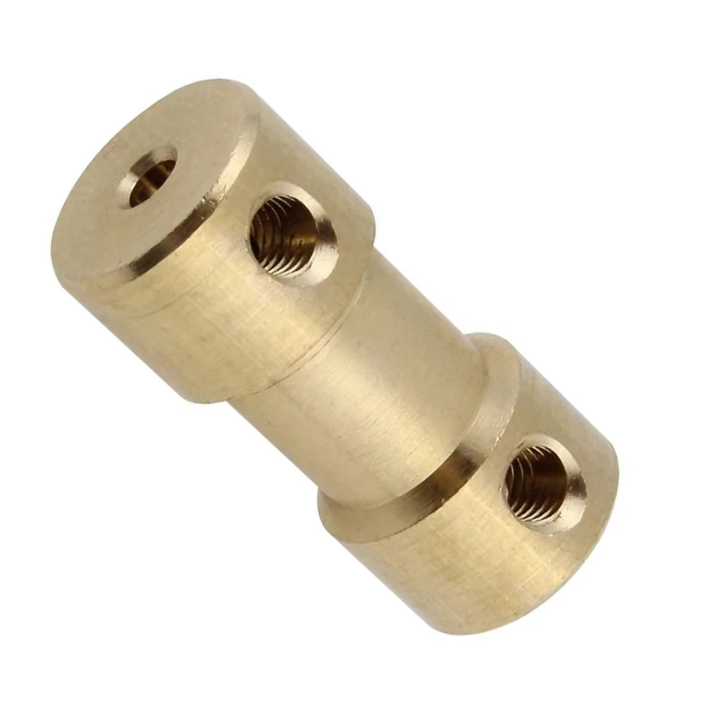Versatile Brass Motor Shaft Coupler Connector Sleeve Adapter