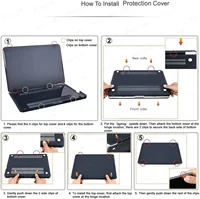 Étui pour ordinateur portable pour Macbook Air 13, 2020 M1 M2, housse pour ordinateur portable Macbook Pro 13, 2023 Pro 16, 11, 12, 13, 15 pouces 6