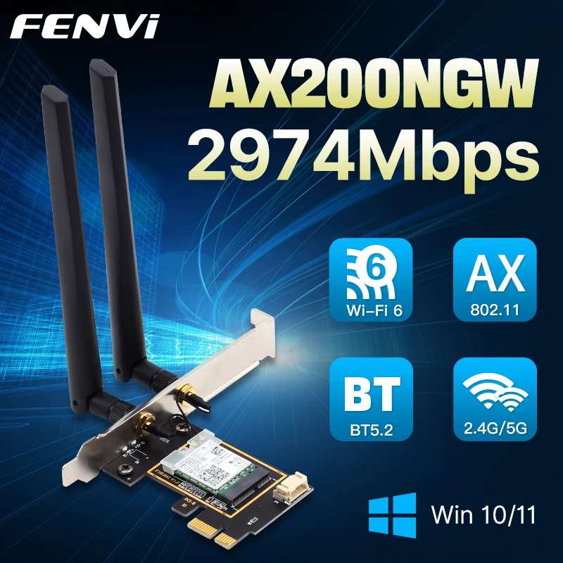 Carte Réseau, Carte Réseau Sans Fil à Deux Bandes Intel 7260AC 7260NGW pour Lenovo Thinkpad FRU04X6087. - Informatique