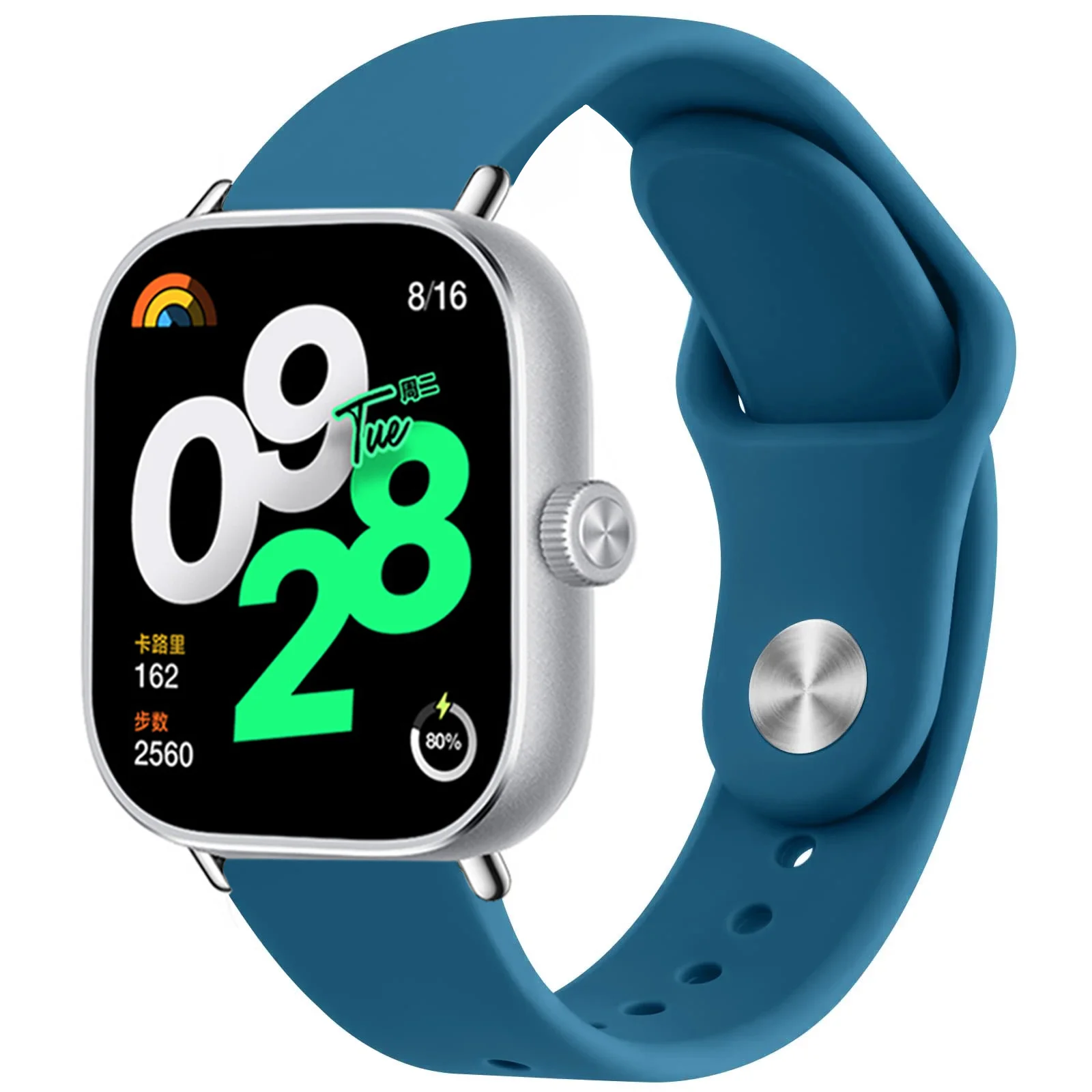 Silicone Sport Replacement Wristband Strap - Universal Fit