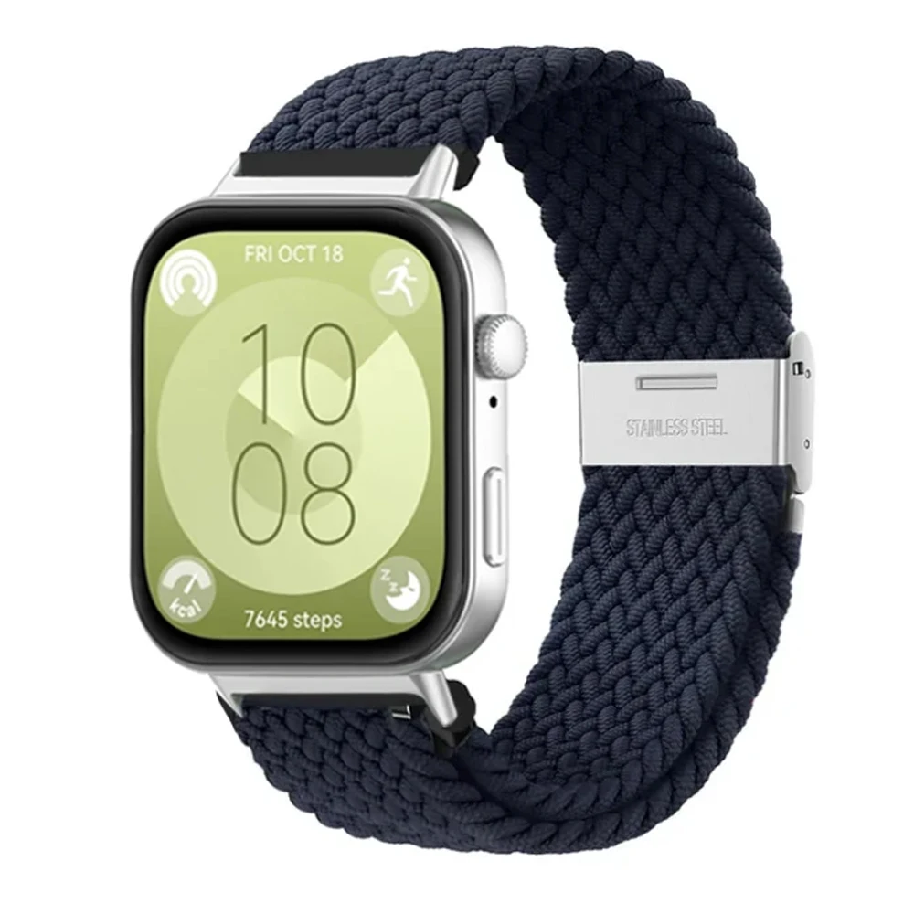 

Нейлоновый Ремешок Для HUAWEI watch fit 2 3, ремешок для наручных часов, аксессуары, Плетеный ремешок для соло, браслет для HUAWEI fit 3 2024, Новый ремешок