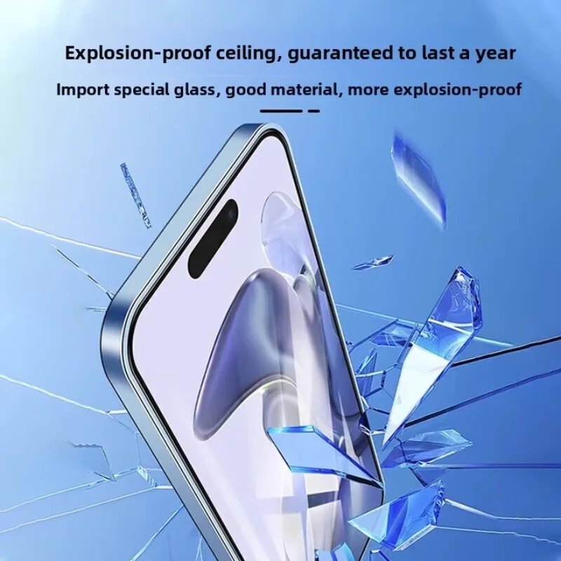Dual Privacy Screen Protector with Easy Install for Smartphones - Anti-Peeping Film and Auto Dust Removal Kit