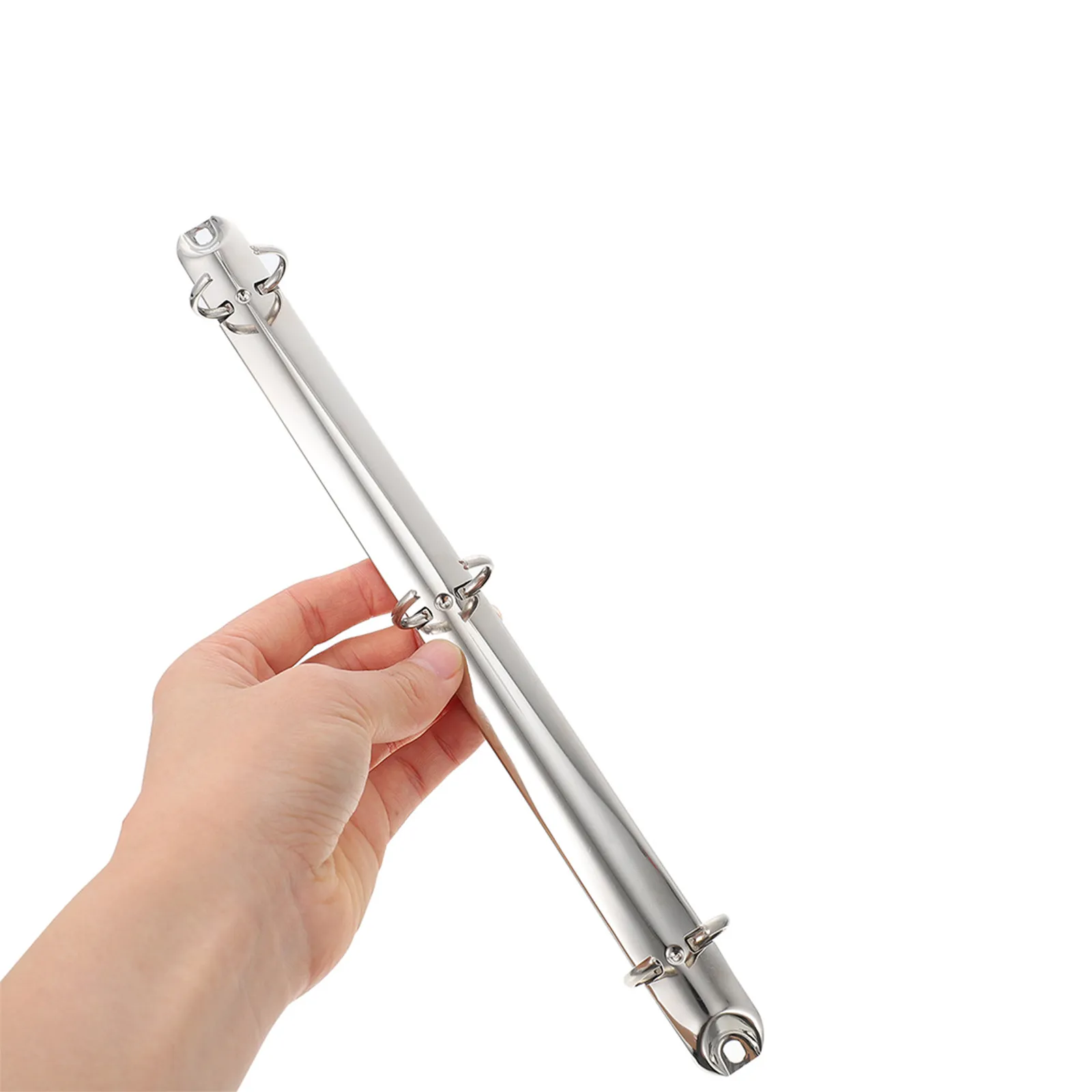 2Pcs A4 금속 바인더 메커니즘 3 링 루스 리프 바인더 인서트 사무실 학교 ..