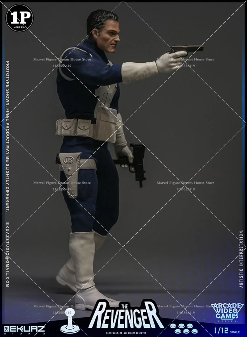 EKUAZ STUDIO 1/12 リベンジャー  EKS06 EKUAZ STUDIO ARCADE VIDEO GAMES SERIES - THE REVENGER 1/12