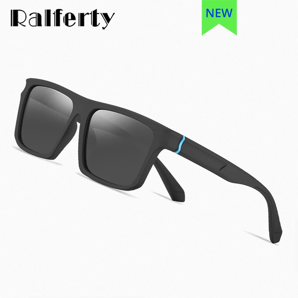 

Ralferty TR90 поляризационные солнцезащитные очки для мужчин квадратные темные очки зеркальное покрытие Солнцезащитные очки Мужские Женские водительские очки для рыбалки