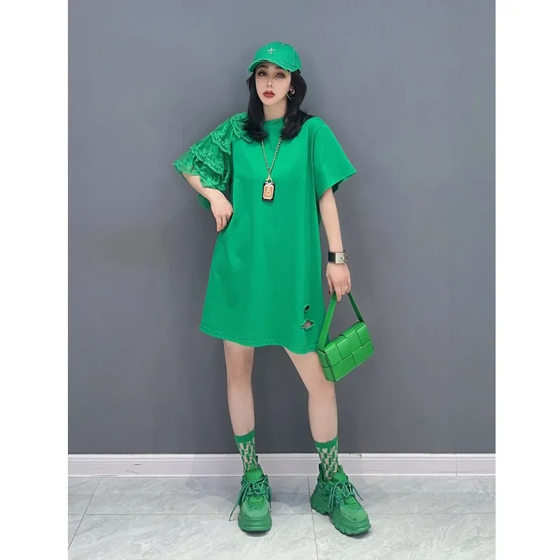 

2023 Summer New Fashion Purity Top Dress Medium Length Casual Women Dress